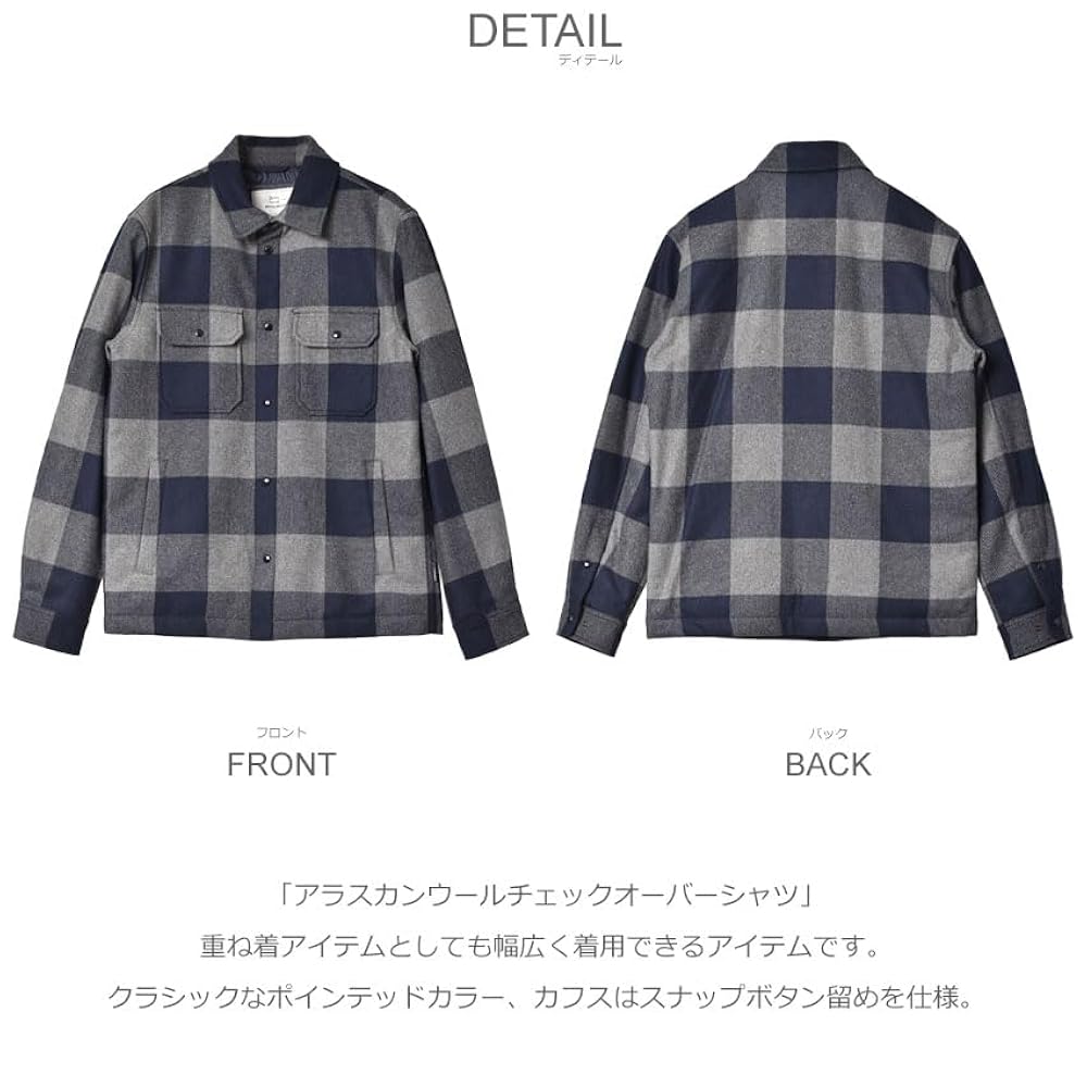 Amazon.co.jp: [ウールリッチ] アラスカンウールチェック